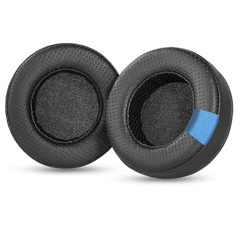 Ulepszone wymienne nauszniki Kompatybilny z Beyerdynamic MMX 300 DT 990 Pro DT 770 Pro z perforowanymi poduszkami z pianki z pamięcią kształtu