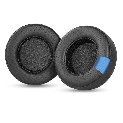 Uppgradera ersättningsöronkuddar kompatibla med Beyerdynamic MMX 300 DT 990 Pro DT 770 Pro DT990 DT770 Pro headset med perforerade minnesskum kuddar