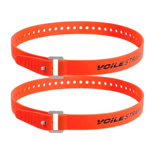 Voile Straps XL Series Aluminum - Industrial 2 Pack - 32in (Orange)
