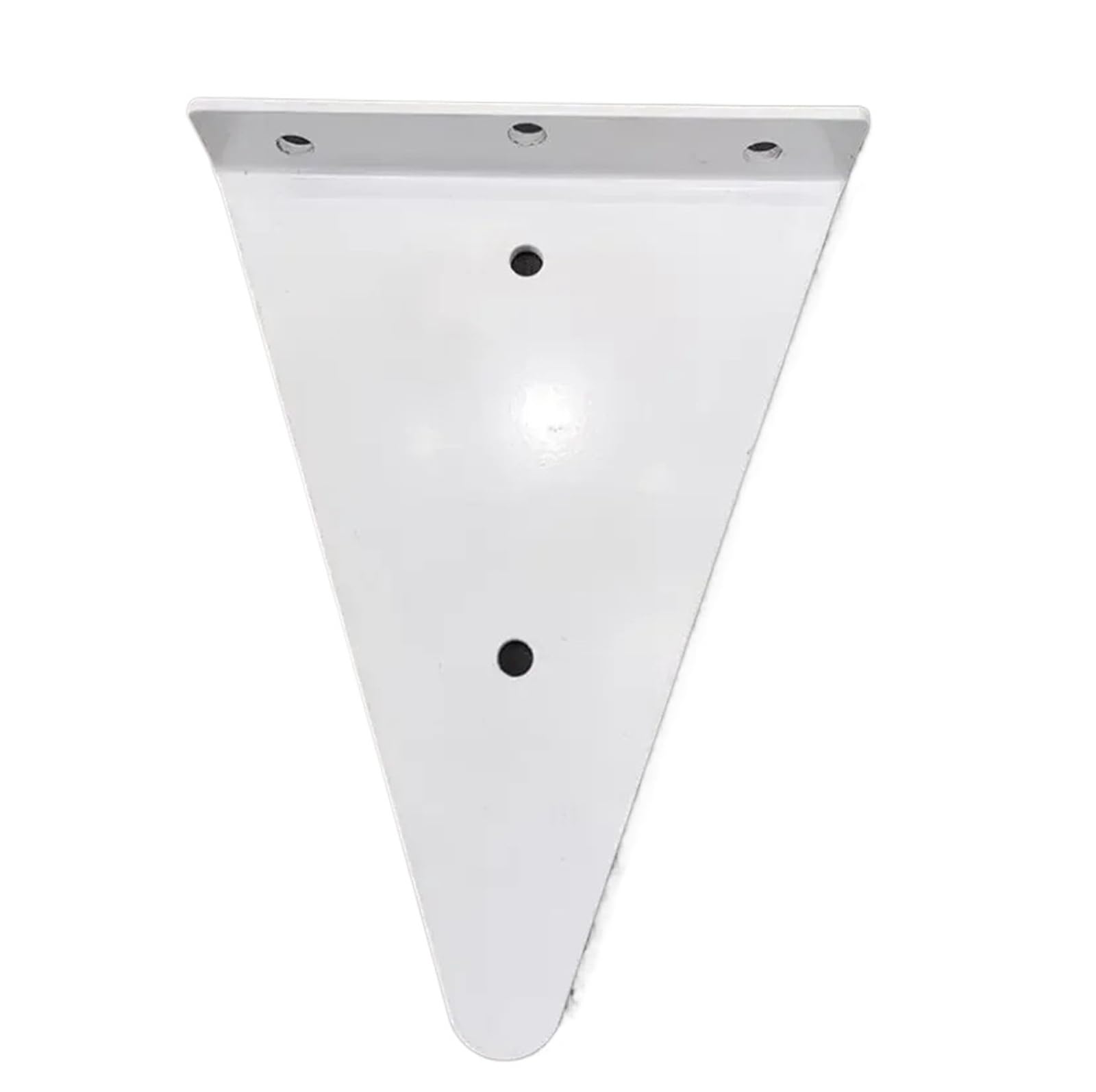 Irfhdcx 2Pcs 14Cm White Shelf Bracket 1Pair Retro Bathroom Shelf Bracket Triangle Metal Suspension Shelves Brackets Kitchen Folating Wall(2Pcs 14Cm White)