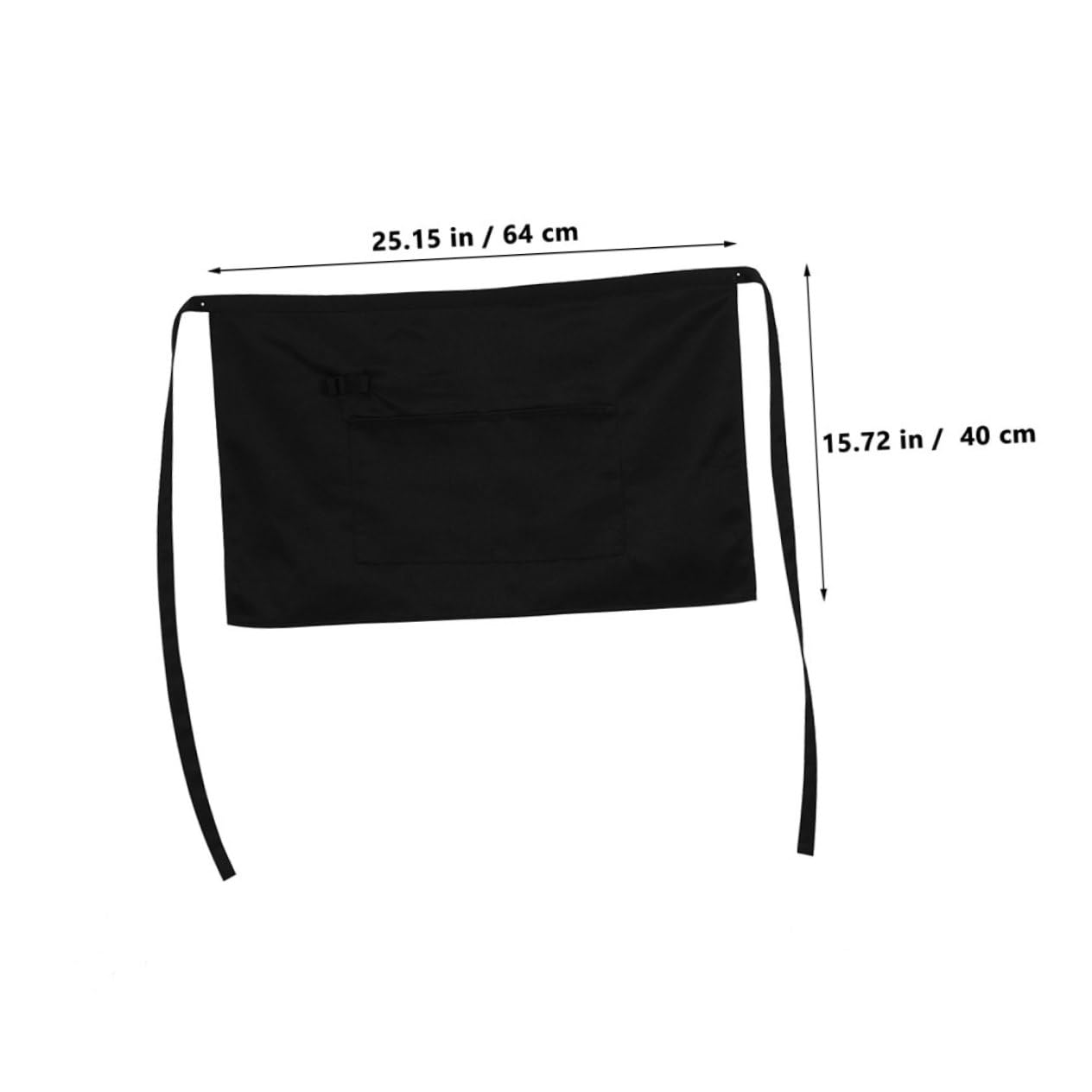 5 Piezas Delantal Corto Unisex con Juego Delantales para y Camareras Diseño Moderno y Funcional para Cafés y Tiendas de Resistente Manchas
