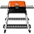 Everdure FORCE 2 Burner Gas Grill, Liquid Propane Portable BBQ Grill with Die-Cast Aluminum Body and Fast-Ignition Technology, 388 Square Inches of Grilling Surface, Adjustable Height, Orange