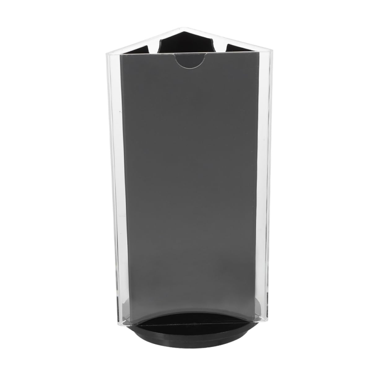 ARTIBETTER 3 Piezas soporte de visualización del menú Poseedor mostrar soporte de exhibición expositores para restaurantes titulares de menú de mesa titular de papel de menú Acrílico Negro
