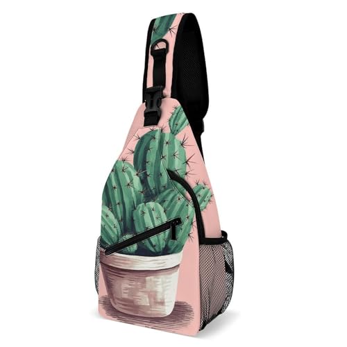 Bolso cruzado casual para viajes y senderismo unisex