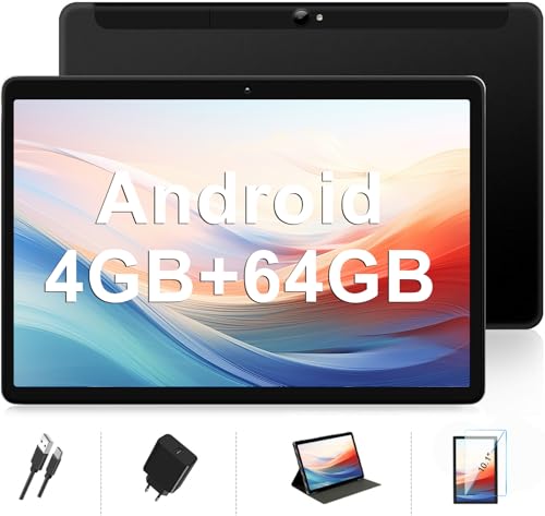 MEBERRY Tablet 10 Pulgadas WI-FI+Cellular 4GB RAM + 64GB ROM（TF 128GB） Android Tablet, Dual SIM...