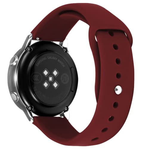 Image of YODI 22mm New Metal Buckle Original Colourful Silicone Strap Band Compatible with Amazfit GTR 2, GTR 2e, GTR 47MM / Noise Fit Endure, Evolve, Active Smartwatch Bands