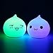 Umiwe Waterdrop Silicone Night Light for Kids Baby Children Toddler Infant Tap Control Multicolor Nursery Cute Lamp