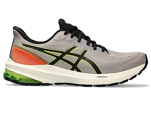 ASICS Men's GT-1000 12 Trail Running Shoes, 10.5, Nature Bathing/NEON Lime