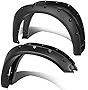 4Pcs Pocket-Riveted Style Paintable Wheel Fender Flares Cover Kit Compatible with Dodge Ram Truck 1500 67' 76' 96' Fleetside Bed 2009-2018, Front and Rear, Textured Black