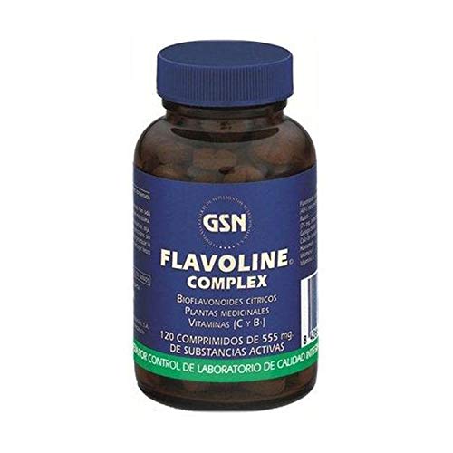 G.S.N. - Complemento Alimenticio - 200 gr | Flavoline Complex | Bioflavonoides Cítricos, Rusco, Ginkgo Biloba y Cola de Caballo | Para el Sistema Circulatorio