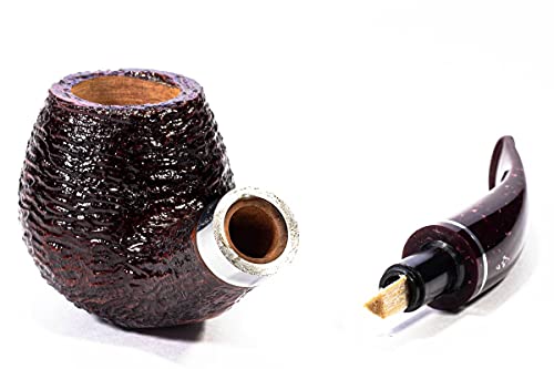 Pipe rustique Savinelli Sac 128 bouffée de tabac traditionnelle - 4