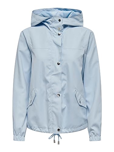 JdY Damen JDYNEWHAZEL Shine Jacket OTW NOOS Jacke, Cashmere Blue, XXL