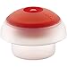 Lékué Microwave Ovo Egg Cooker | Set of 2 | x1 Round & x1 Square Egg Mold | Fast Egg Cooker in Pan or Microwave | Add Vegetables For Mini Omelets | Dishwasher Safe | Cooking Guide & Recipes Included