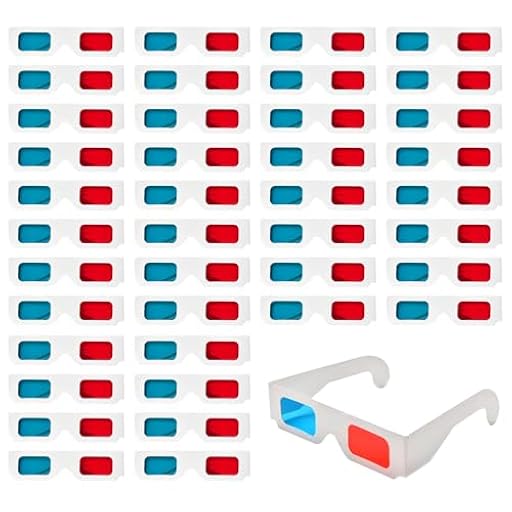 QiXinGYL 40 pares de gafas 3D, gafas 3D de papel, lentes rojas y azules, gafas estéreo, para viajes, películas 3D, decoración | Ya disponible en tu tienda friki favorita! En mundofriki.es! QiXinGYL 40 pares de gafas 3D, gafas 3D de papel, lentes rojas y azules, gafas estéreo, para viajes, películas 3D, decoración | Ya disponible en tu tienda friki favorita! En mundofriki.es!