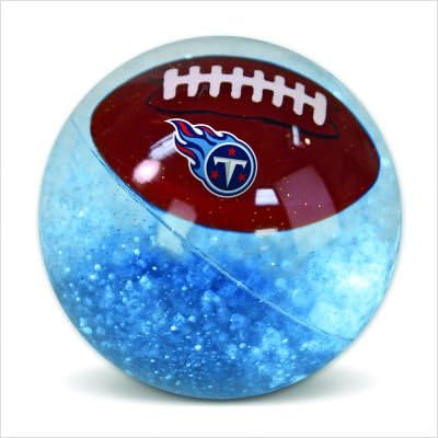 NFL Tennessee Titans Super Ball, 3-Inch, Clear