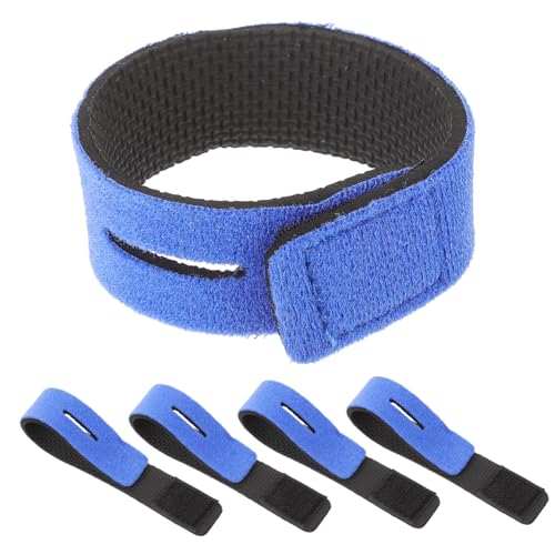 BESPORTBLE 4sets Fishing Pole Strap Rod Straps Fishing Pole Covers Elastic No Damage Durable 5pcs*4