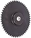 Martin Roller Chain Sprocket, Bored-to-Size, Type B Hub, Single Strand, 60 Chain Size, 0.75" Pitch, 52 Teeth, 1.438" Bore Dia., 12.849" OD, 4.25" Hub Dia., 0.459" Width