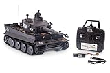 s-idee® 3818-1 Upgrade Version 7 Metallgetriebe Rauchmodul Sound Schussfunktion German Tiger Panzer RC Heavy Tank 1:16