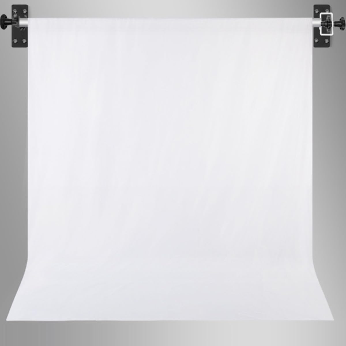 Sfondo Fotografico Bianco Misto, Telo 1,5x2 M, Multiuso, per Studio e Decorazioni Parete, per Fotografi