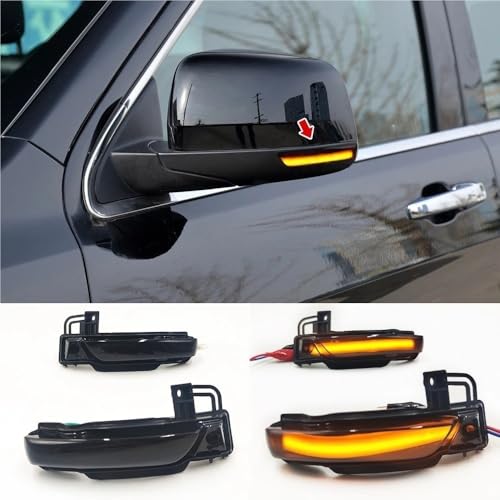 Luz intermitente dinámica para retrovisor de Grand Cherokee 2011-2020 2