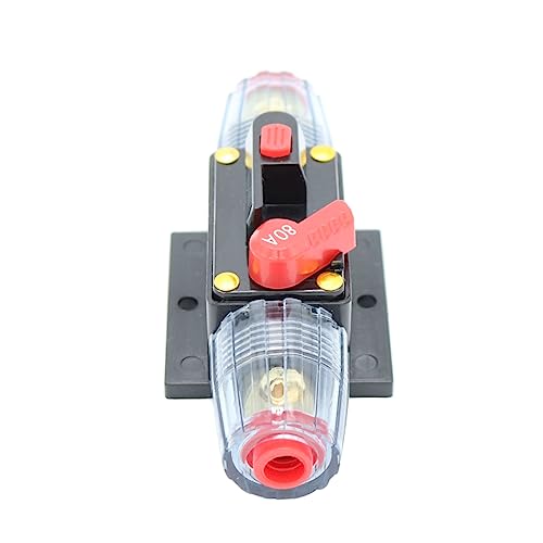 Disyuntor auto-reparable Mobestech 80A con asiento de seguro térmico para vehículos 2