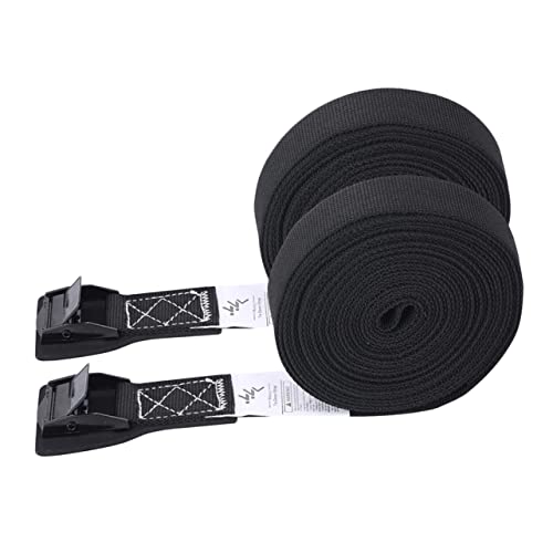 OATIPHO Car Luggage Bind Belt 1 Pair Binding Straps for Kayak Tie Down Lashing Strap