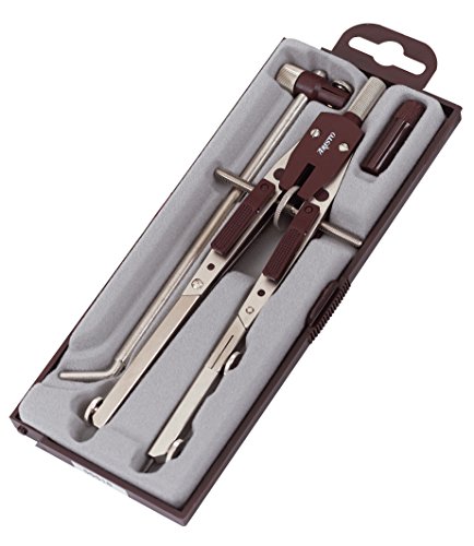 GEOtec Profi Schnellverstellzirkel, Hebel, 2 Gelenke, Verlängerungsstange