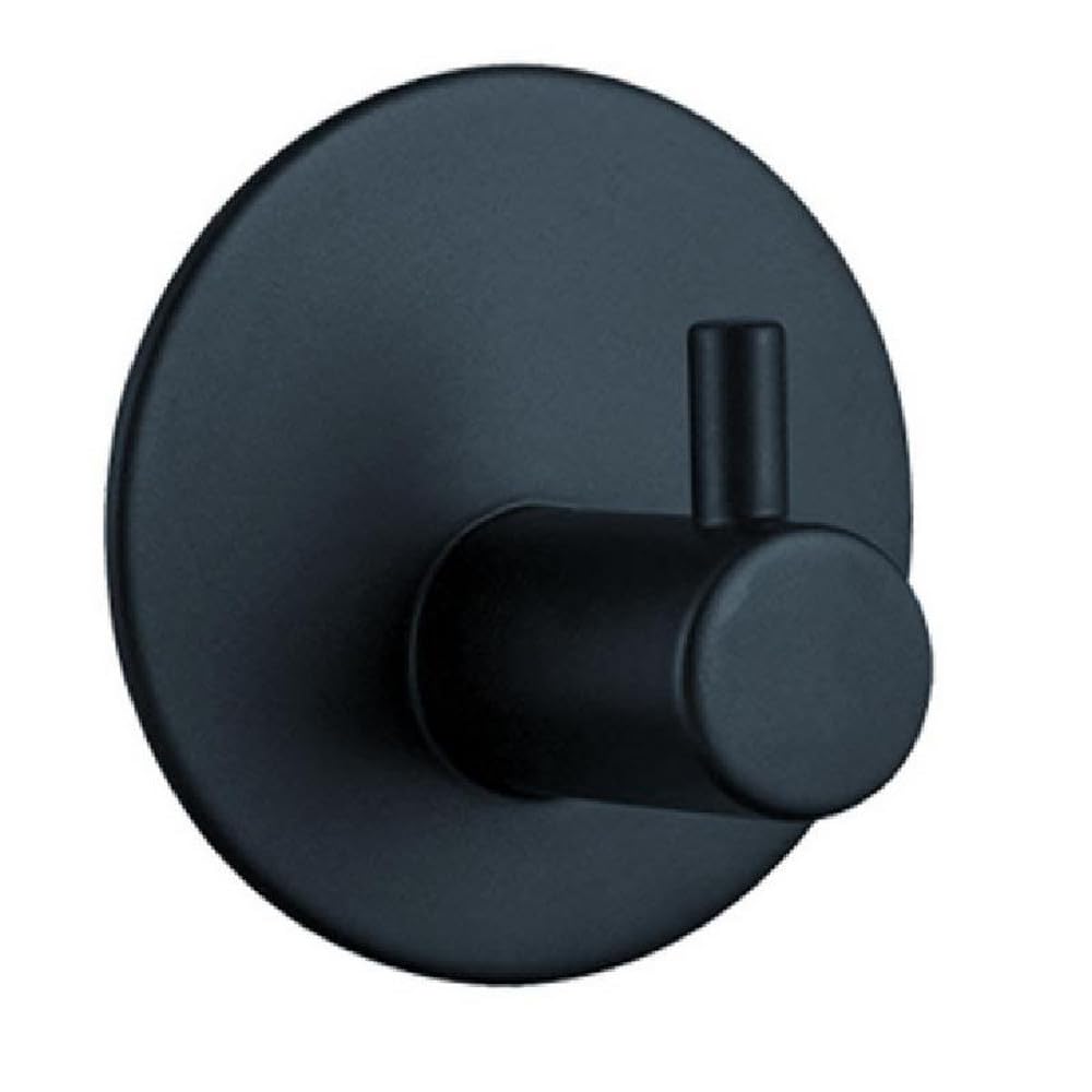 VVW&LIU Aluminum Alloy Robe Hook Towel Hooks Self Adhesive Wall Coat Racks Rustproof Hook Hangers Wall Hook Kitchen Bathroom Accessor