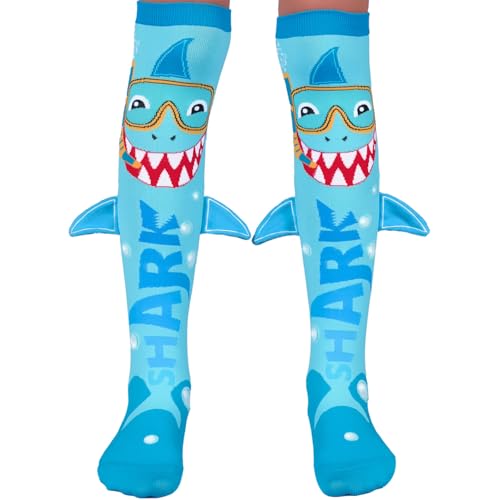 Calcetines para niña con diseño de tiburón un regalo divertido multicolor