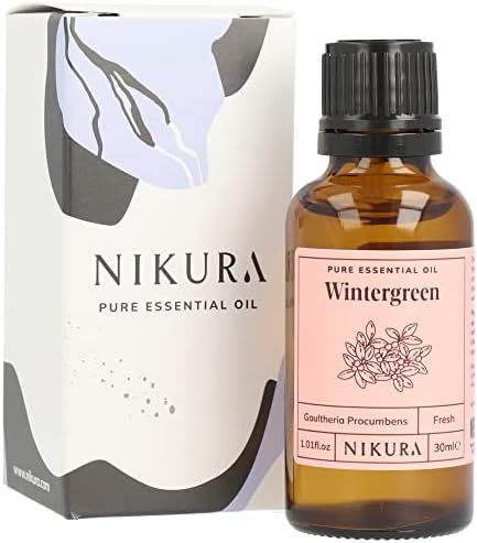 Nikura Clary Sage Essential Oil - 30ml | 100% Pure Natural Oils | Perfect for Sleep, Aromatherapy, Diffusers, Humidifier, Bath | Great for Self Care, Hair | Vegan & UK Made