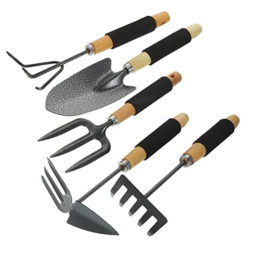 Toddmomy Attrezzi Da Da Portatile Rastrello Attrezzi Giardinaggio Manico in Leggero e Facile Trasportare Per e Escursioni All Aperto