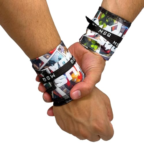Image of Wrist Wraps for Calisthenics & Weightlifting - Heavy Duty Wrist Support & Stability (Primal Matrix)