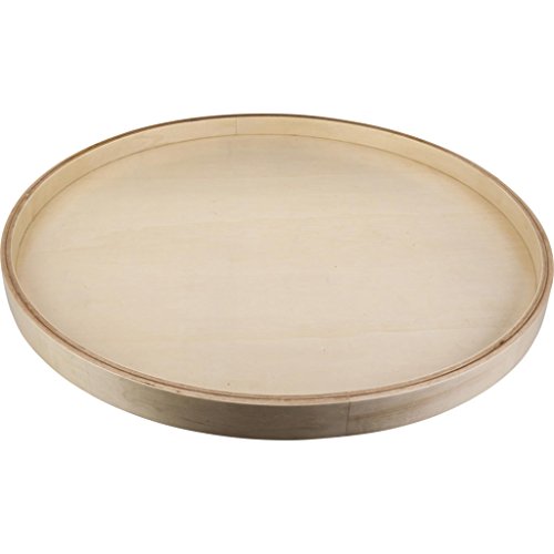 Hardware Resources BLSR18-S Round Banded Lazy Susan, Wood