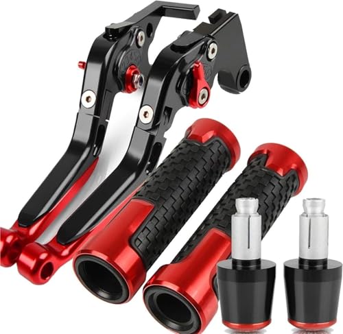 Leviers de frein moto anti-fatigue rouges pour CBR600RR 2007-2018