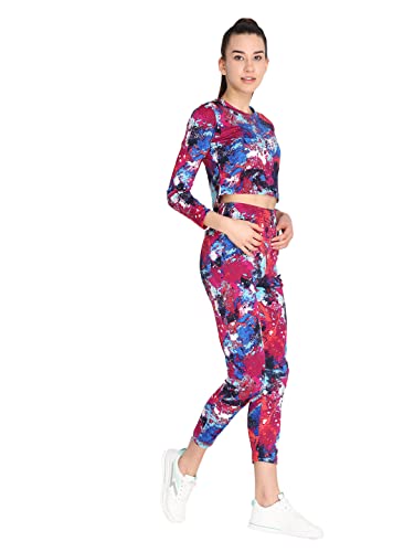 Image of CHKOKKO Women Jogging Suit Casual Summer Track Suit Co-Ord Set