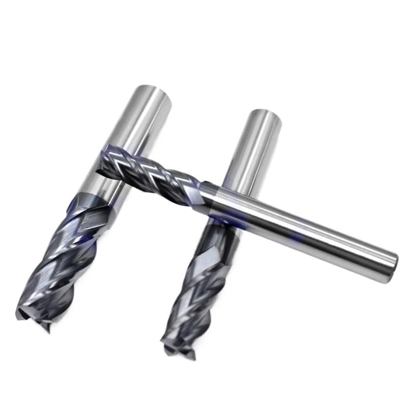 1 szt. HRC55 4 flet Nano powłoka stal wolframowa frez czołowy z węglika spiekanego narzędzia do obróbki CNC frezowanie ze stali nierdzewnej 1-20 m(10x25Cx10Dx75L)