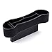 MengH-SHOP Autositz Aufbewahrungsbox Universal Seitentaschen Organizer PU Leder Auto Ablagefach Für Zusätzliche Lagerung Schwarz