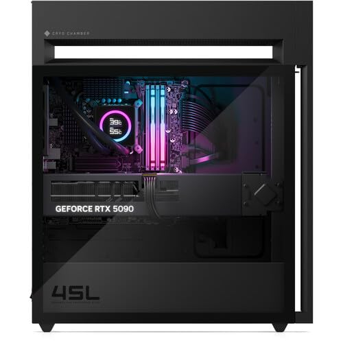 Image of HP OMEN 45L Gaming Desktop PC (Intel Ultra 9-285K, GeForce RTX 5090 32GB GDDR7, 64GB DDR5, 8TB PCIe SSD, RGB Fans, 360mm AIO, 1200W PSU, WiFi 6E, Bluetooth 5.3, RJ-45, Win 11 Pro)