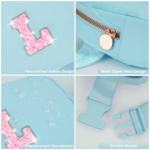 Image of Uygafly Gift for Teen Girls Kids Daughter Her - Birthday Gifts for 3 4 5 6 7 8 9 10 11 12 13 Year Old Girls,Fanny Pack Crossbody Bag Purse Belt Bag Cute Trendy Stuff | Blue,L