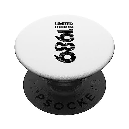 Edición limitada 1989 Cumpleaños 1989 Vintage 1989 PopSockets PopGrip Intercambiable