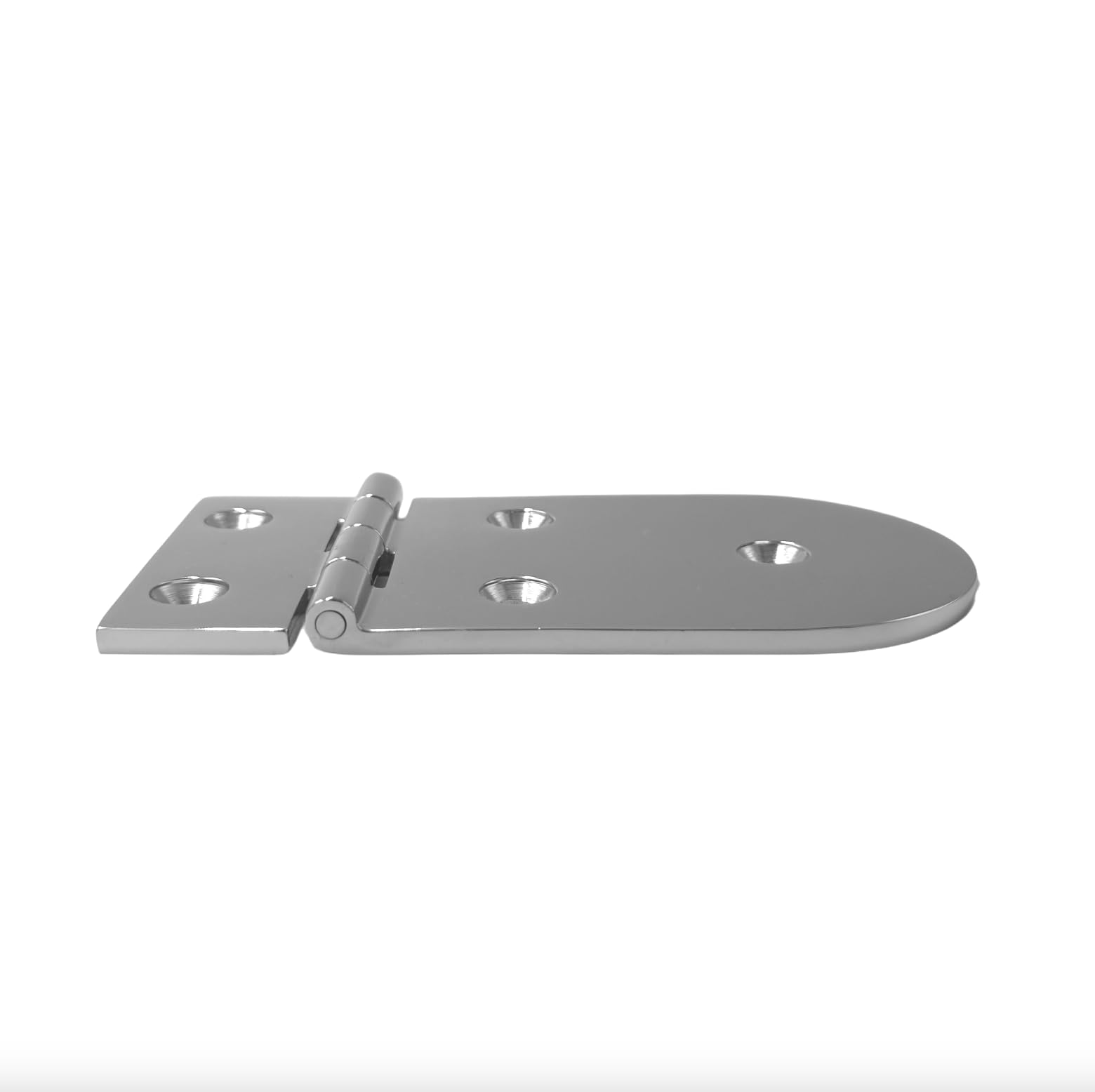 HS0097 Stainless Steel Hinges Half Round Rectangle Bracket Hinge Steel Heavy Duty Stainless Steel V4A AISI 316 Opening Angle Top - Image 3