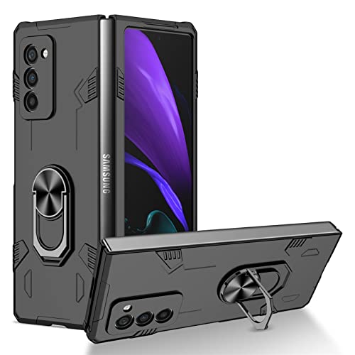 Cover per Samsung Galaxy Z Fold 2, Custodia Anti-Antiurt per Samsung Galaxy Z Fold 2 5G Custodia Antiurto Ultra sottile Rigida PC Bumper Custodia Cellulare Cover Case Protettiva, Nero
