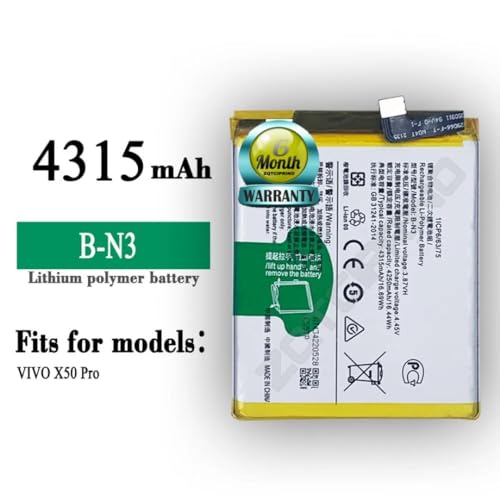 Image of OriginaI B-N3 Battery for Vivo X50 Pro Battery with 6 Month Warranty*****(CC160)
