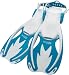 Cressi Rocks fins, White/Light Blue, S/M