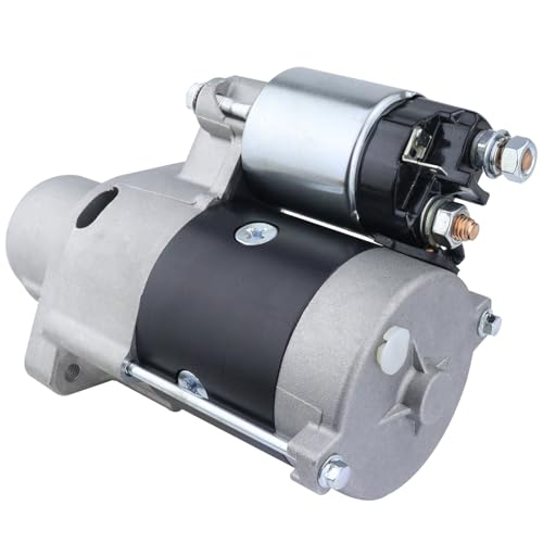 Image of Starter for Kawasaki FX730V FX691V FX651V FX600v FX541V FX481V, for John Deere 636M 648R 652R 652B 652M 661R Z445 Z465 WH36A WH48A, 21163-0754 21163-0756 21163-7023 428000-6600 AUC12656