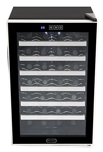 Whynter WC-282TS 28 Bottle Thermoelectric Wine Coolers, One Size, Black with Stainless Steel