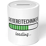 JUNIWORDS Spardose Sparbüchse, Gießereitechniker Loading (6198424)