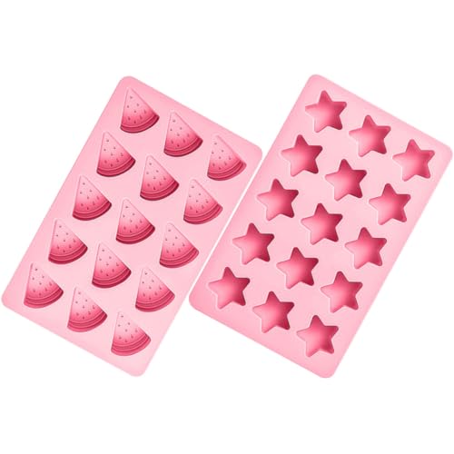 Molde de silicona para cubos de hielo 2 piezas miniatura 1