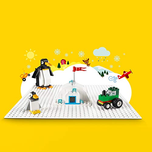 LEGO 11010 Classic Base Blanca