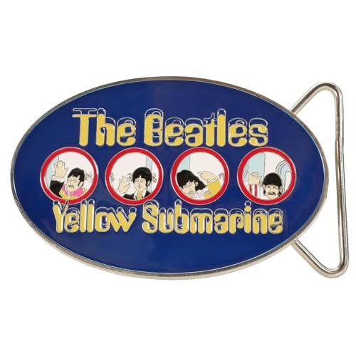 Loud Distribution - The Beatles Belt Buckle Yellow Submarine Portholes blue